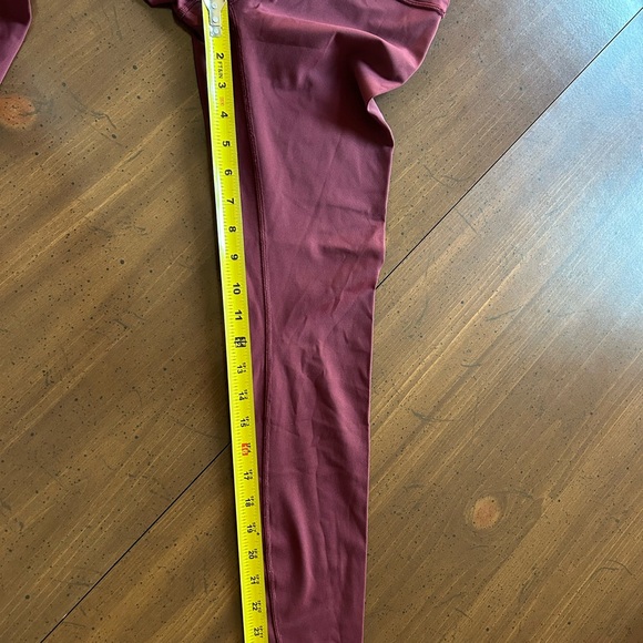 Lululemon align leggings burgundy - Picture 6 of 10